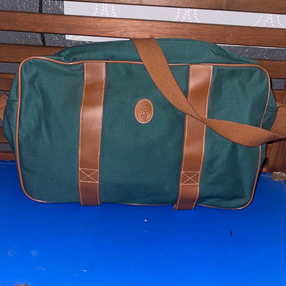 Vintage Polo Messenger Bag